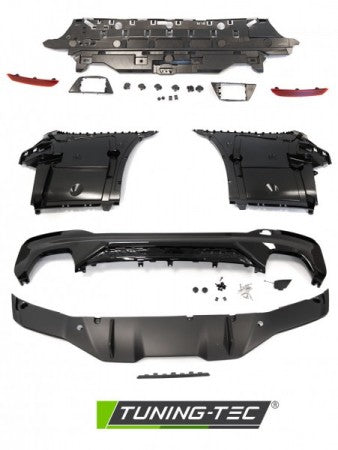 Paraurti Posteriore PERFORMANCE STYLE con Fori Sensori di Parcheggio per BMW Serie 5 G30 LCI 20-23