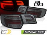 Fanali Posteriori LED BAR Rossi SMOKE sequenziali per AUDI A3 8P 5D 03-08