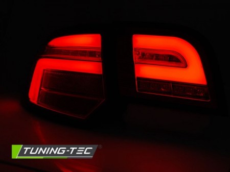 Fanali Posteriori LED BAR Neri sequenziali per AUDI A3 8P 5D 08-12