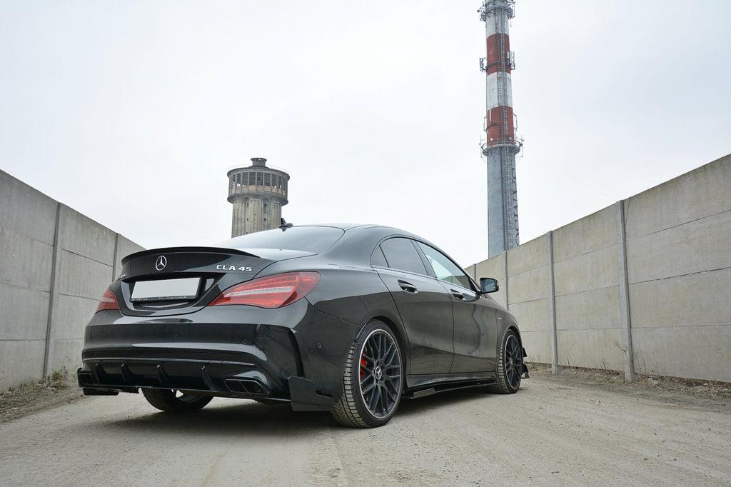 Splitter Laterali Racing Posteriori Mercedes CLA A45 AMG C117 Facelift