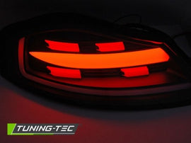Fanali Posteriori LED BAR Neri sequenziali per PORSCHE BOXSTER 986 96-04
