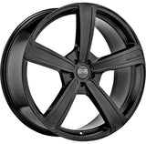 Cerchio in lega OZ Racing MONTECARLO HLT 22x9.5 ET38 5x108 GLOSS BLACK CERTIFICATO NAD