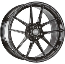 Load image into Gallery viewer, Cerchio in lega OZ Racing LEGGERA HLT 18x8 ET45 5x100 GLOSS BLACK CERTIFICATO NAD