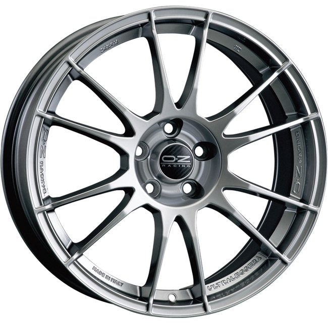 Cerchio in lega OZ Racing ULTRALEGGERA 17x7.5 ET35 5x100 CHRYSTAL TITANIUM CERTIFICATO NAD