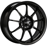 Cerchio in lega OZ Racing ALLEGGERITA HLT 5F 18x7.5 ET50 5x112 GLOSS BLACK CERTIFICATO NAD