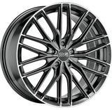 Cerchio in lega OZ Racing GRAN TURISMO HLT 20x10 ET19 5x112 STAR GRAPHITE DIAMOND LIP CERTIFICATO NAD