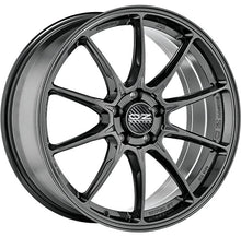 Carica l&#39;immagine nel visualizzatore di Gallery, Cerchio in lega OZ Racing HYPER GT HLT 17x7.5 ET48 5x100 STAR GRAPHITE DIAMOND LIP CERTIFICATO NAD