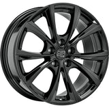 Cerchio in Lega MSW 27T 19x9.5 ET40 5x120 GLOSS BLACK CERTIFICATO NAD