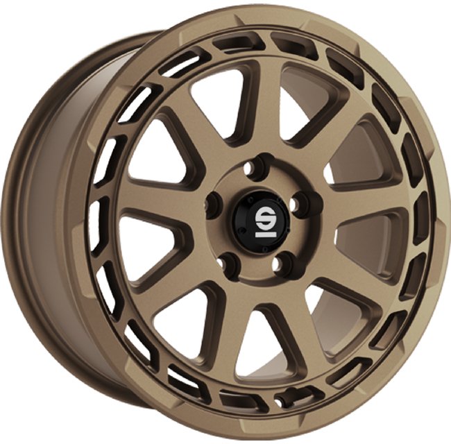 Cerchio in lega SPARCO GRAVEL 17x8 ET45 5x120 RALLY BRONZE CERTIFICATO NAD