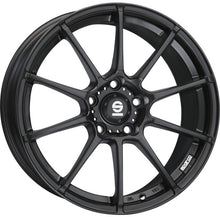 Load image into Gallery viewer, Cerchio in lega SPARCO ASSETTO GARA 17x7.5 ET40 5x105 MATT BLACK CERTIFICATO NAD