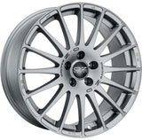 Cerchio in lega OZ Racing SUPERTURISMO GT 18x8 ET50 5x112 GRIGIO CORSA BLACK LETTERING CERTIFICATO NAD