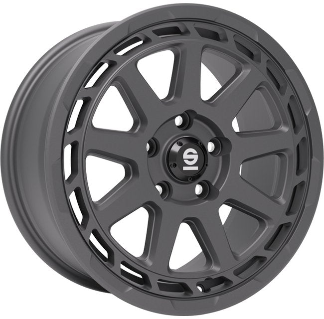 Cerchio in lega SPARCO GRAVEL 17x8 ET48 5x112 MATT GRAPHITE CERTIFICATO NAD