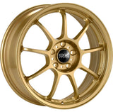 Cerchio in lega OZ Racing ALLEGGERITA HLT 5F 18x7.5 ET50 5x112 RACE GOLD CERTIFICATO NAD