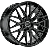 Cerchio in Lega MSW 50 21x9.5 ET31 5x112 GLOSS BLACK CERTIFICATO NAD