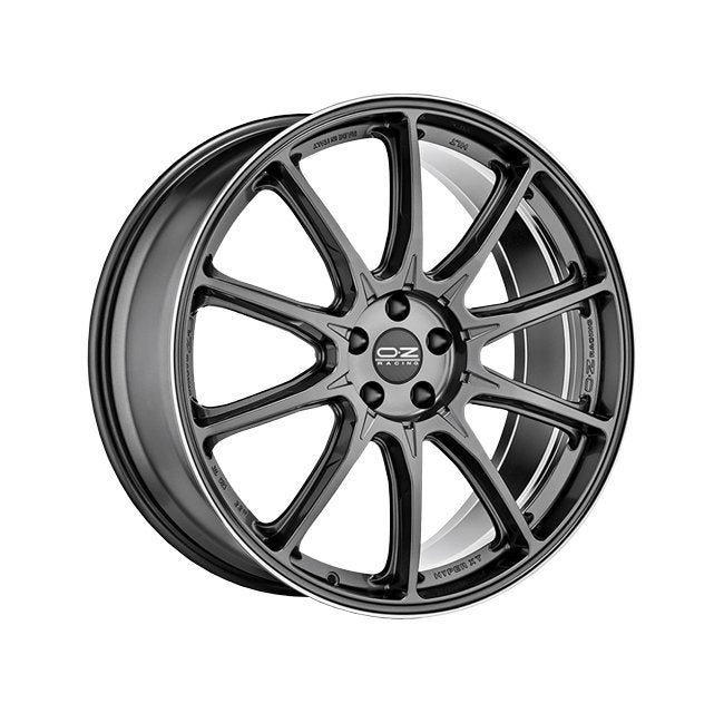 Cerchio in lega OZ Racing HYPER XT HLT 20x10 ET40 5x120 STAR GRAPHITE DIAMOND LIP CERTIFICATO NAD