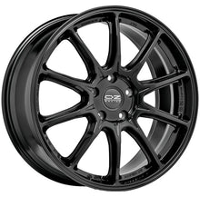 Load image into Gallery viewer, Cerchio in lega OZ Racing HYPER XT HLT 21x9 ET26 5x112 GLOSS BLACK CERTIFICATO NAD