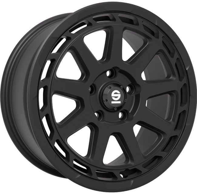 Cerchio in lega SPARCO GRAVEL 17x8 ET45 5x108 MATT BLACK CERTIFICATO NAD