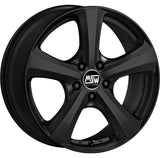 Cerchio in Lega MSW 19 W 15x6.5 ET42 4x108 MATT BLACK CERTIFICATO NAD