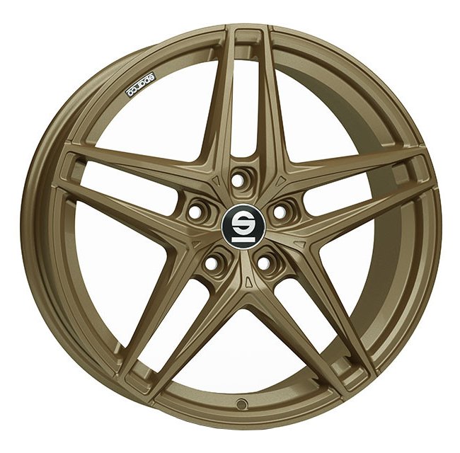 Cerchio in lega SPARCO RECORD 19x8.5 ET38 5x112 RALLY BRONZE CERTIFICATO NAD