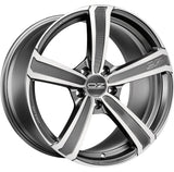 Cerchio in lega OZ Racing MONTECARLO HLT 22x9.5 ET40 5x120 MATT DARK GRAPHITE DIAMOND CUT CERTIFICATO NAD