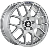 Cerchio in lega SPARCO PRO CORSA 18x8 ET40 5x114 FULL SILVER CERTIFICATO NAD