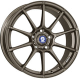 Cerchio in lega SPARCO ASSETTO GARA 17x7 ET45 5x114 MATT BRONZE CERTIFICATO NAD