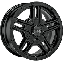 Carica l&#39;immagine nel visualizzatore di Gallery, Cerchio in lega OZ Racing RALLY ADVENTURE  17x8 ET35 5x112 MATT BLACK CERTIFICATO NAD