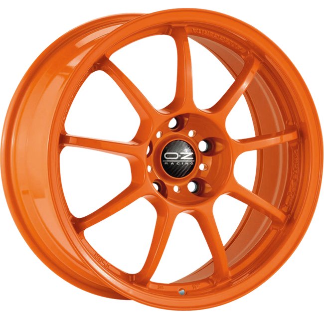 Cerchio in lega OZ Racing ALLEGGERITA HLT 5F 18x7.5 ET50 5x112 ORANGE CERTIFICATO NAD