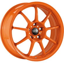 Load image into Gallery viewer, Cerchio in lega OZ Racing ALLEGGERITA HLT 5F 18x7.5 ET50 5x112 ORANGE CERTIFICATO NAD