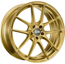 Carica l&#39;immagine nel visualizzatore di Gallery, Cerchio in lega OZ Racing LEGGERA HLT 19x8 ET45 5x114 RACE GOLD CERTIFICATO NAD