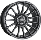 Cerchio in lega OZ Racing SUPERTURISMO DAKAR 21x11.5 ET38 5x112 MATT GRAPHITE SILVER LETTERING CERTIFICATO NAD