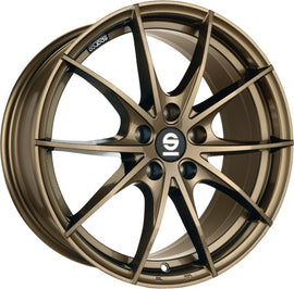 Cerchio in lega SPARCO TROFEO 5 18x8 ET50 5x112 GLOSS BRONZE CERTIFICATO NAD