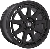 Cerchio in lega SPARCO GRAVEL 17x8 ET45 5x100 MATT BLACK CERTIFICATO NAD