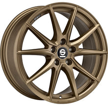 Carica l&#39;immagine nel visualizzatore di Gallery, Cerchio in lega SPARCO DRS 18x8 ET35 5x112 RALLY BRONZE CERTIFICATO NAD