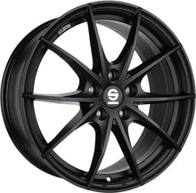 Load image into Gallery viewer, Cerchio in lega SPARCO TROFEO 5 17x7.5 ET48 5x112 MATT BLACK CERTIFICATO NAD