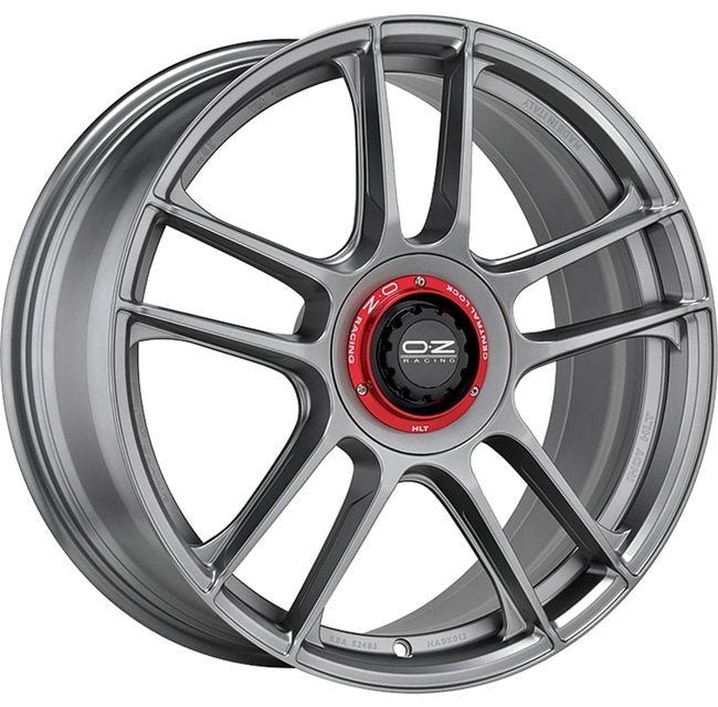 Cerchio in lega OZ Racing INDY HLT 18x8 ET27 5x112 TITANIO CERTIFICATO NAD