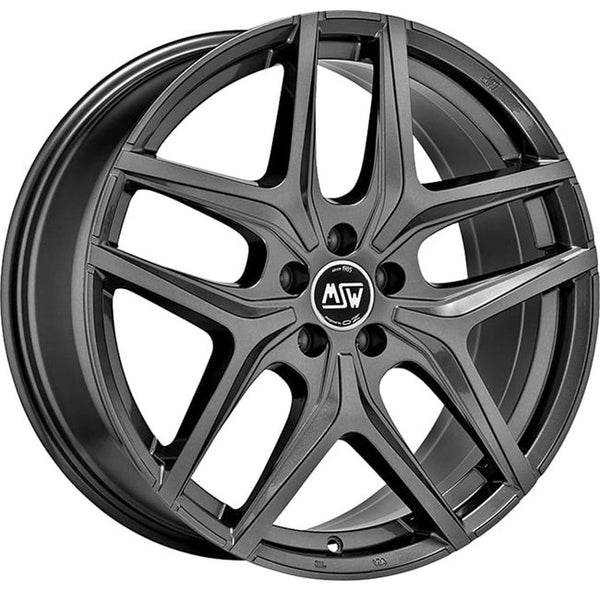 Cerchio in Lega MSW 40 19x8 ET45 5x114 GLOSS GUN METAL CERTIFICATO NAD