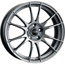 Load image into Gallery viewer, Cerchio in lega OZ Racing ULTRALEGGERA 18x8 ET48 5x100 CHRYSTAL TITANIUM CERTIFICATO NAD