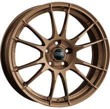 Load image into Gallery viewer, Cerchio in lega OZ Racing ULTRALEGGERA 18x9 ET40 5x120 MATT BRONZE CERTIFICATO NAD