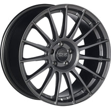 Carica l&#39;immagine nel visualizzatore di Gallery, Cerchio in lega OZ Racing SUPERTURISMO LM 17x7.5 ET47 5x120 MATT GRAPHITE SILVER LETTERING CERTIFICATO NAD