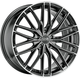 Cerchio in lega OZ Racing GRAN TURISMO HLT 19x8.5 ET45 5x114 STAR GRAPHITE DIAMOND LIP CERTIFICATO NAD