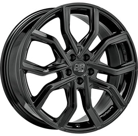 Cerchio in Lega MSW 41 20x9 ET26 5x112 GLOSS BLACK CERTIFICATO NAD