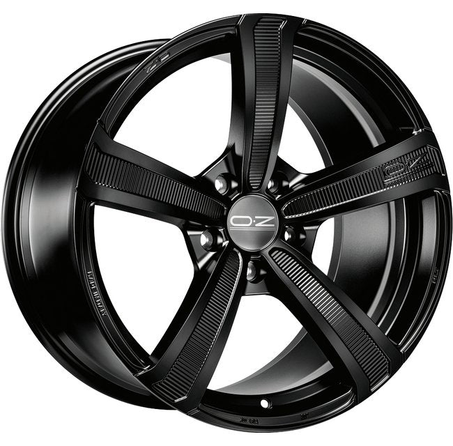 Cerchio in lega OZ Racing MONTECARLO HLT 22x9.5 ET40 5x120 MATT BLACK CERTIFICATO NAD