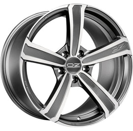 Cerchio in lega OZ Racing MONTECARLO HLT 20x9.5 ET30 5x112 MATT DARK GRAPHITE DIAMOND CUT CERTIFICATO NAD