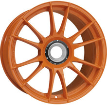 Load image into Gallery viewer, Cerchio in lega OZ Racing ULTRALEGGERA HLT CL 19x8.5 ET53 15x130 ORANGE CERTIFICATO NAD