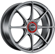 Load image into Gallery viewer, Cerchio in lega OZ Racing FORMULA HLT 4F 17x7.5 ET42 4x100 GRIGIO CORSA CERTIFICATO NAD