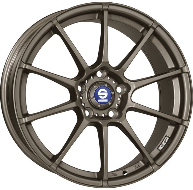 Cerchio in lega SPARCO ASSETTO GARA 20x8.5 ET45 5x108 MATT BRONZE CERTIFICATO NAD