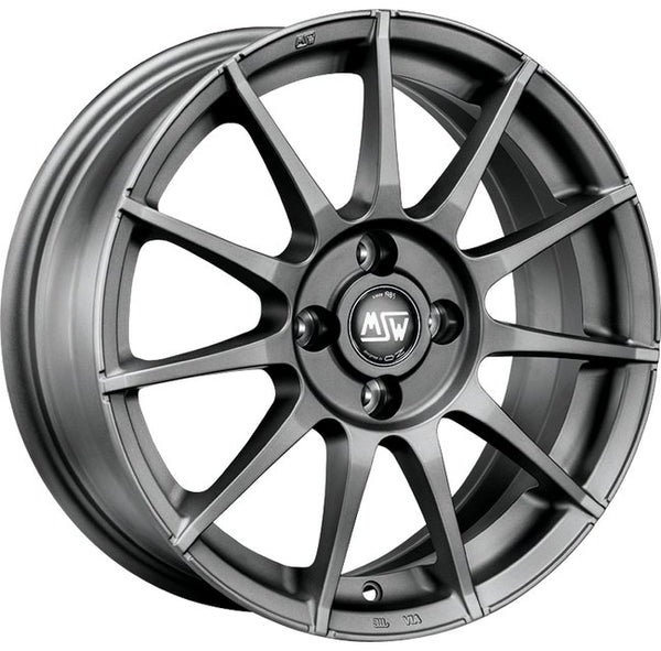 Cerchio in Lega MSW 85 17x7 ET45 5x114 MATT GUN METAL CERTIFICATO NAD