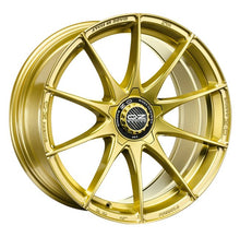 Load image into Gallery viewer, Cerchio in lega OZ Racing FORMULA HLT 18x8 ET48 5x100 RACE GOLD CERTIFICATO NAD