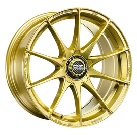 Cerchio in lega OZ Racing FORMULA HLT 18x8 ET48 5x100 RACE GOLD CERTIFICATO NAD